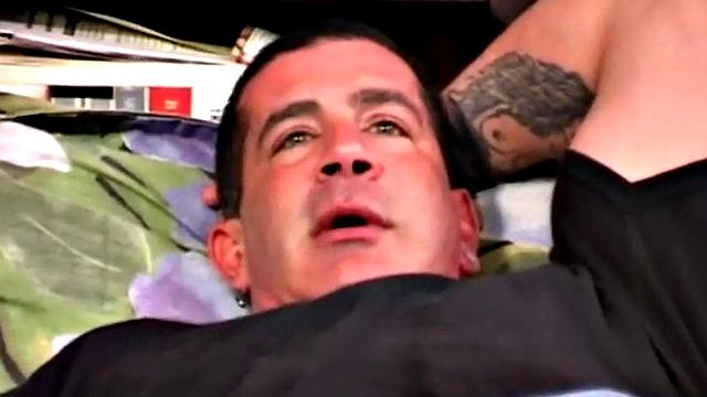 Giant tittied MILF soaked in sticky cum