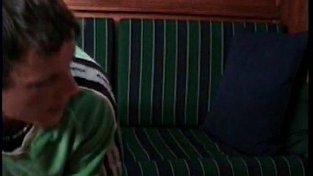 Ian is absolutely adorable - This Irish boy wears his lucky green soccer shirt and blue shorts and says, after just a few minutes of jacking off, he came way too quickly. Ian's not getting away that easily.