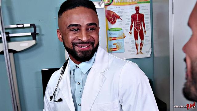 Doc Damian Takes Double Dick - Amone Bane, Damian Taylor &amp;amp; Marco Lorenzo