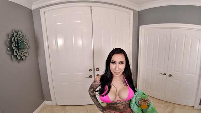 Your very friendly neighbor Lily Lane wants to have some fun with your cock!