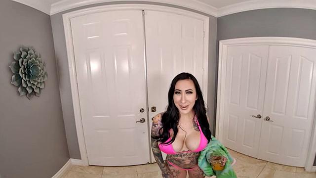 Your very friendly neighbor Lily Lane wants to have some fun with your cock!