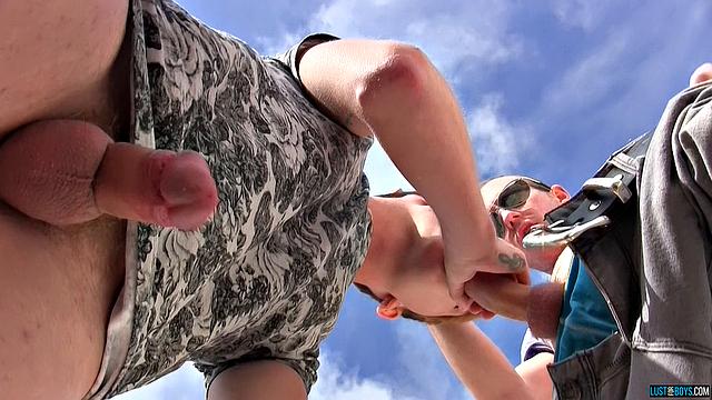 Sharing The Raw Fuck Slave - Cameron James & Sean Taylor