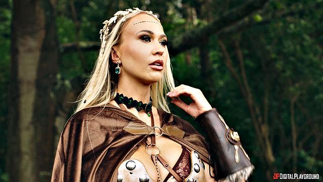 проныра трахается с колдуньей ради меча