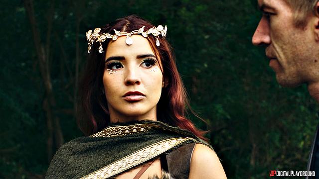 проныра трахается с колдуньей ради меча