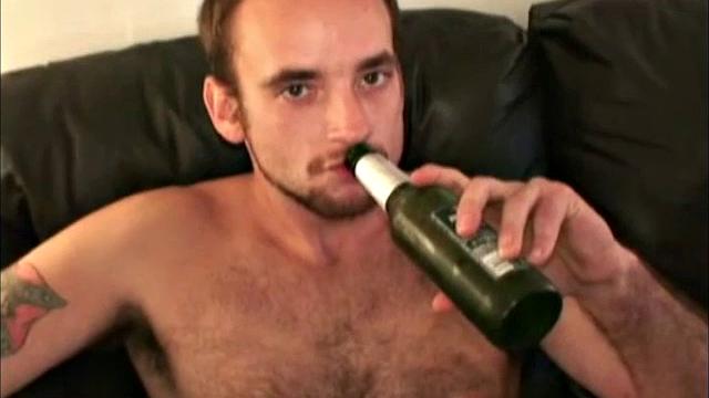 I really like this little guy! A roofer by trade, he's 24 years old, 5'9", and 165 pounds. He is very straight, but will let you suck his cock and rim his ass.