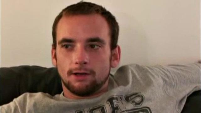 I really like this little guy! A roofer by trade, he's 24 years old, 5'9", and 165 pounds. He is very straight, but will let you suck his cock and rim his ass.