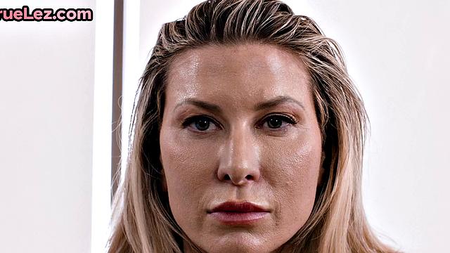 Blonde lesbians with toys