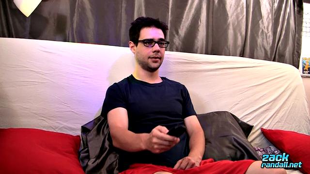 Zack Randall's Solo: Ass Play & Cock Licking
