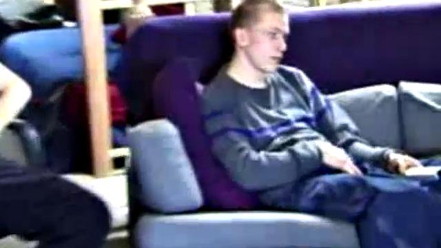 These two straight boys decide to jack off again while watching a porn video, never once glancing at each other, but the curiosity is there and they're clearly turned on by the other's presence.