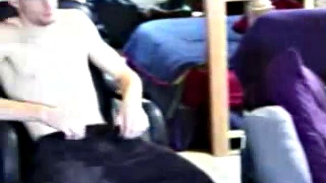 These two straight boys decide to jack off again while watching a porn video, never once glancing at each other, but the curiosity is there and they're clearly turned on by the other's presence.