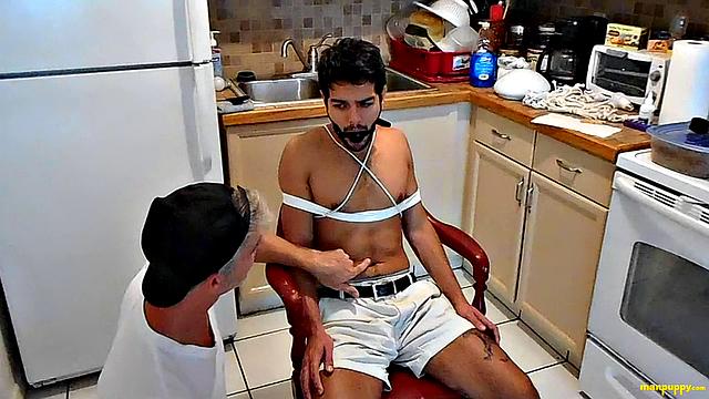 Sebastian and Richard Lennox have intense gay sex and both cum hard
