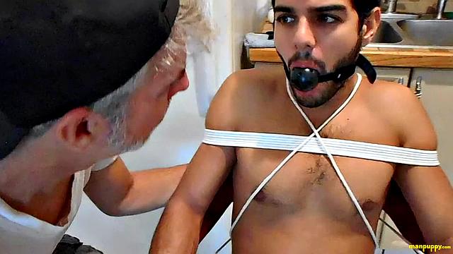 Sebastian and Richard Lennox have intense gay sex and both cum hard