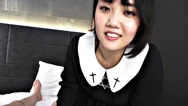 Moeka Tachibana is back for another afternoon of sucking