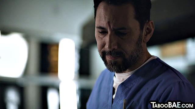 Petite babe gets pounded by doc