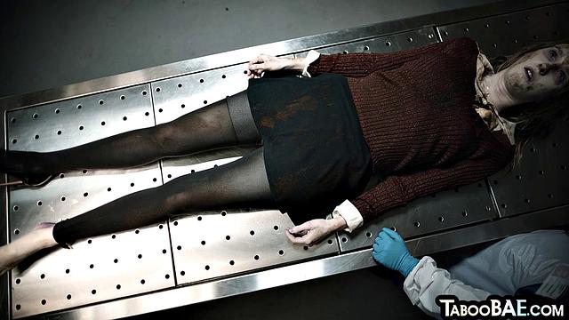 Petite babe gets pounded by doc