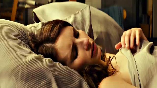 Emma Roberts in see-through lingerie