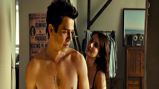 Emma Roberts in see-through lingerie