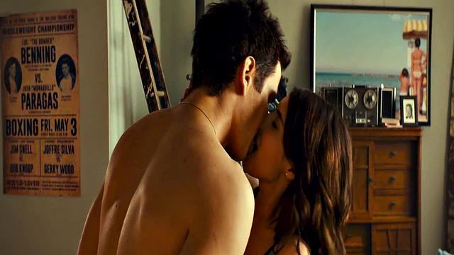 Emma Roberts in see-through lingerie