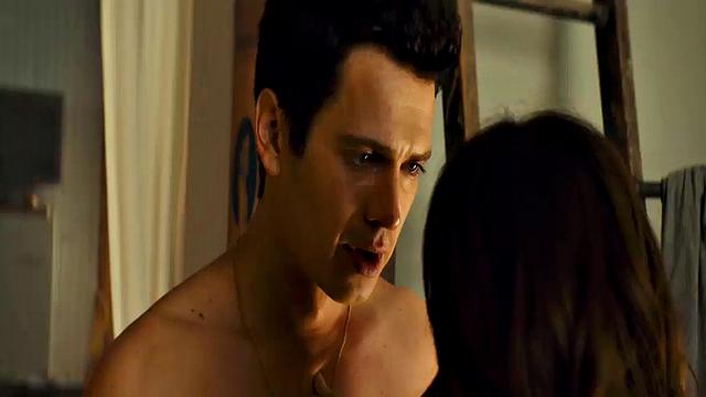 Emma Roberts in see-through lingerie