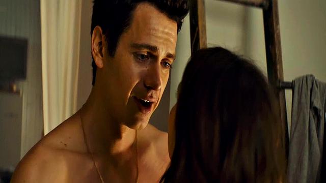 Emma Roberts in see-through lingerie