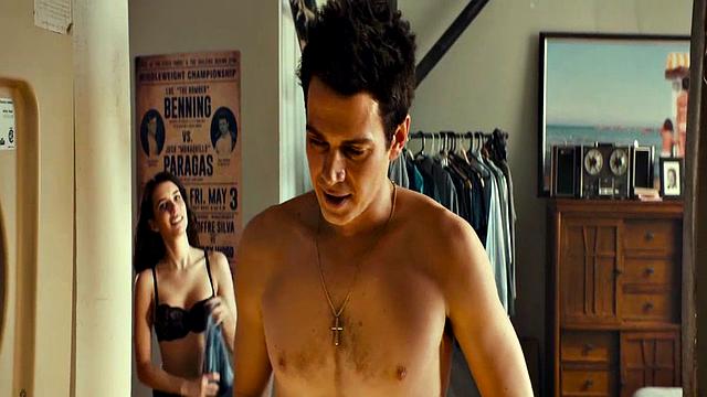 Emma Roberts in see-through lingerie