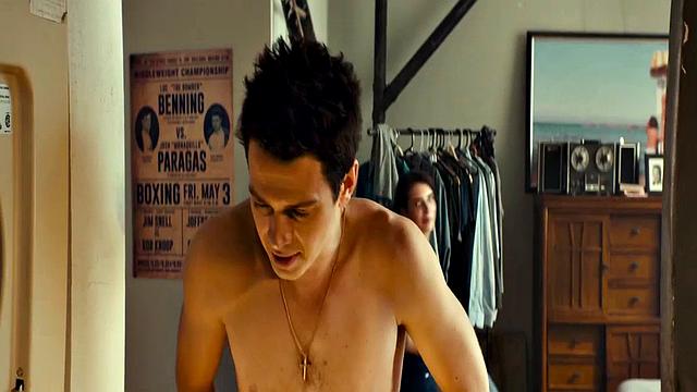 Emma Roberts in see-through lingerie