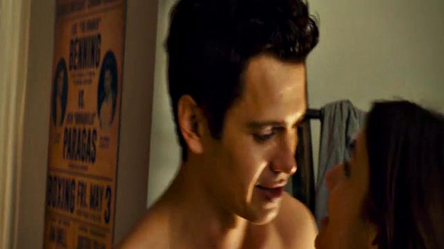 Emma Roberts in see-through lingerie