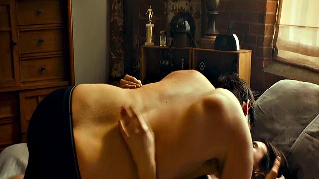 Emma Roberts in see-through lingerie