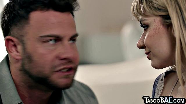 Stunning babe pounded by her man