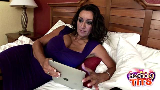 Stripped Busty Persia Monir