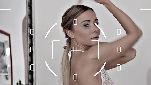 RIM4K. Getting her pictures taken made babe eat ass and get off