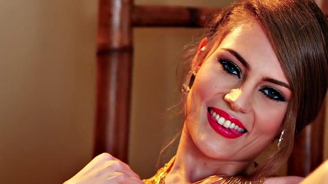 Experience the ultimate pleasure with your pierced pussy and high heels