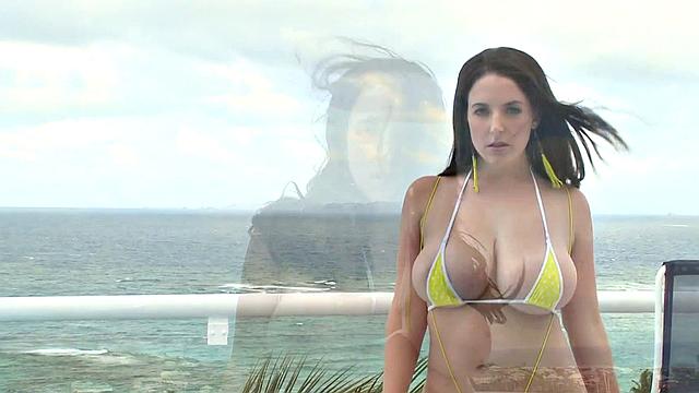 Angela's Bikini Bang