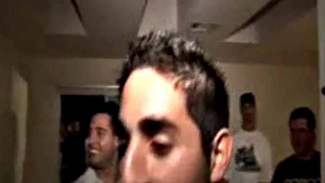 Threeway girl licked as college teen fucked