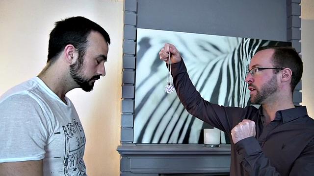 IR mesmerized 3some for hungry bottoms with hairy chests 