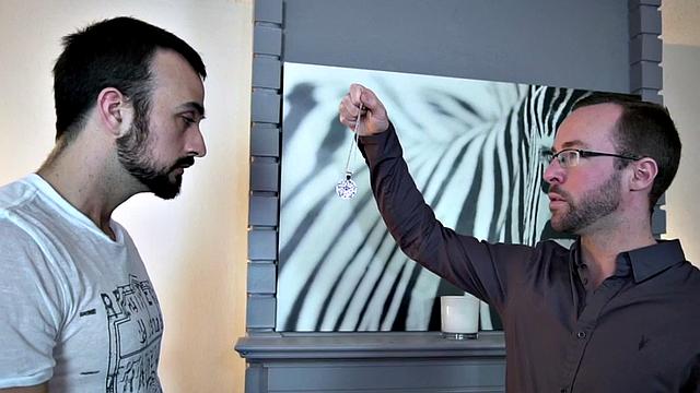 IR mesmerized 3some for hungry bottoms with hairy chests 