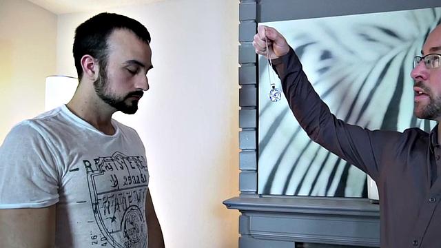 IR mesmerized 3some for hungry bottoms with hairy chests 