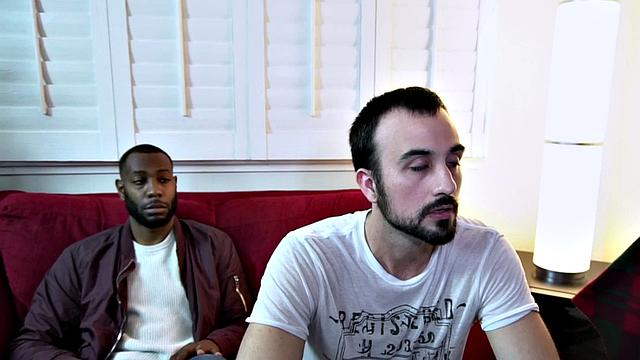 IR mesmerized 3some for hungry bottoms with hairy chests 