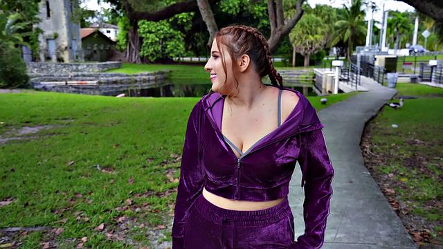 Velour Contours goes wild with tattoos, doggystyle, and pigtails in POV action