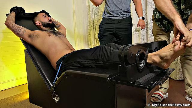 Rikk Gets Tickled In Dress Socks - Rikk