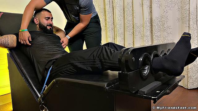 Rikk Gets Tickled In Dress Socks - Rikk