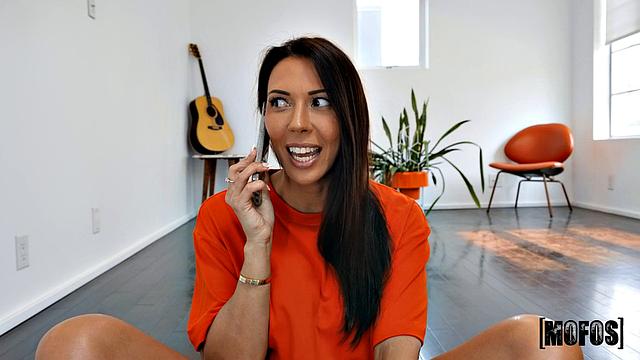 Rachel Starr's Roomie Fucks on Webcam