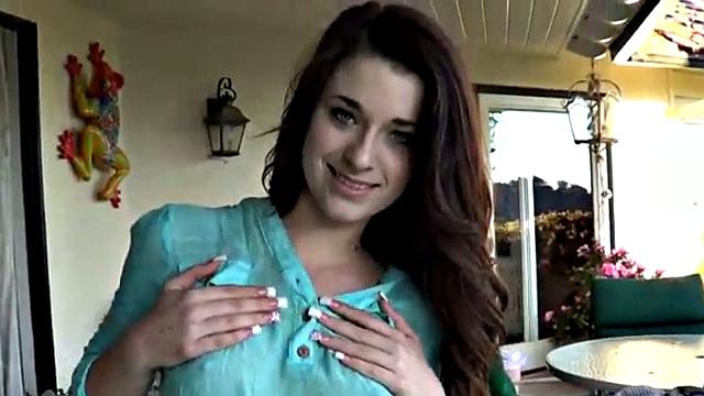 Britney Blue Masturbates with Dildo