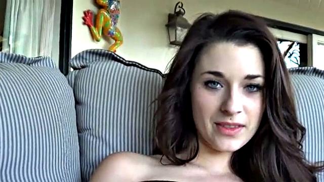 Britney Blue Masturbates with Dildo