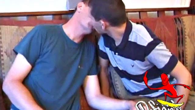 In awesome oral scene, JC is back mixing with Mike Rimmer. Boys are into each other excited to be on camera together.