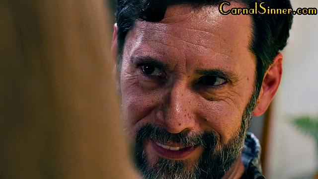 Stepmom and daughter banged in 3some.