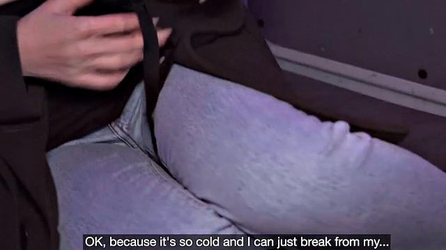 Big ass blindfolded by fake priest while fingering