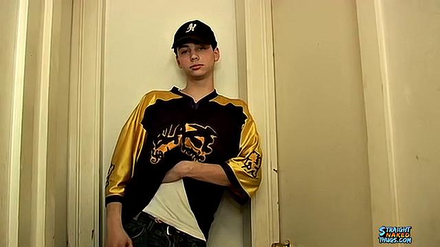 Young, Straight Smooth, Skater Jerks Off - Noah