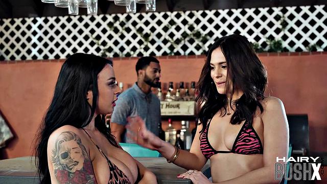 Busty naughty babe banged by BBC