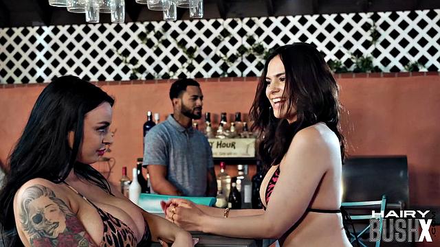 Busty naughty babe banged by BBC